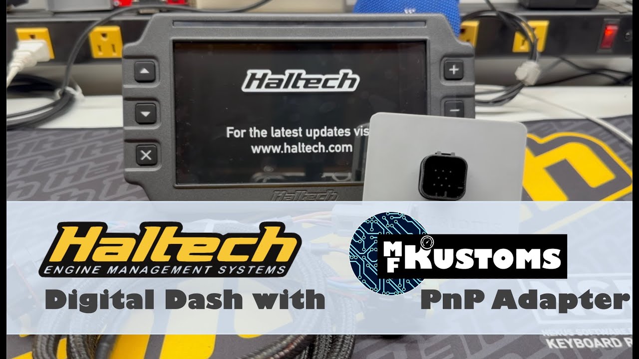 M.F. Digital Dash PnP Adapter - Haltech iC-7 & uC-10 Digital Dashes