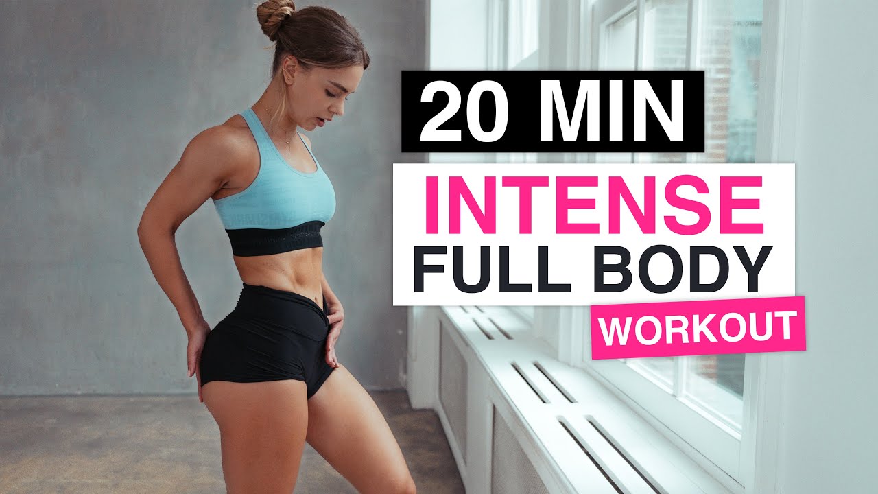 20 MIN FULL BODY WORKOUT (Intense Routine, No Equipment)