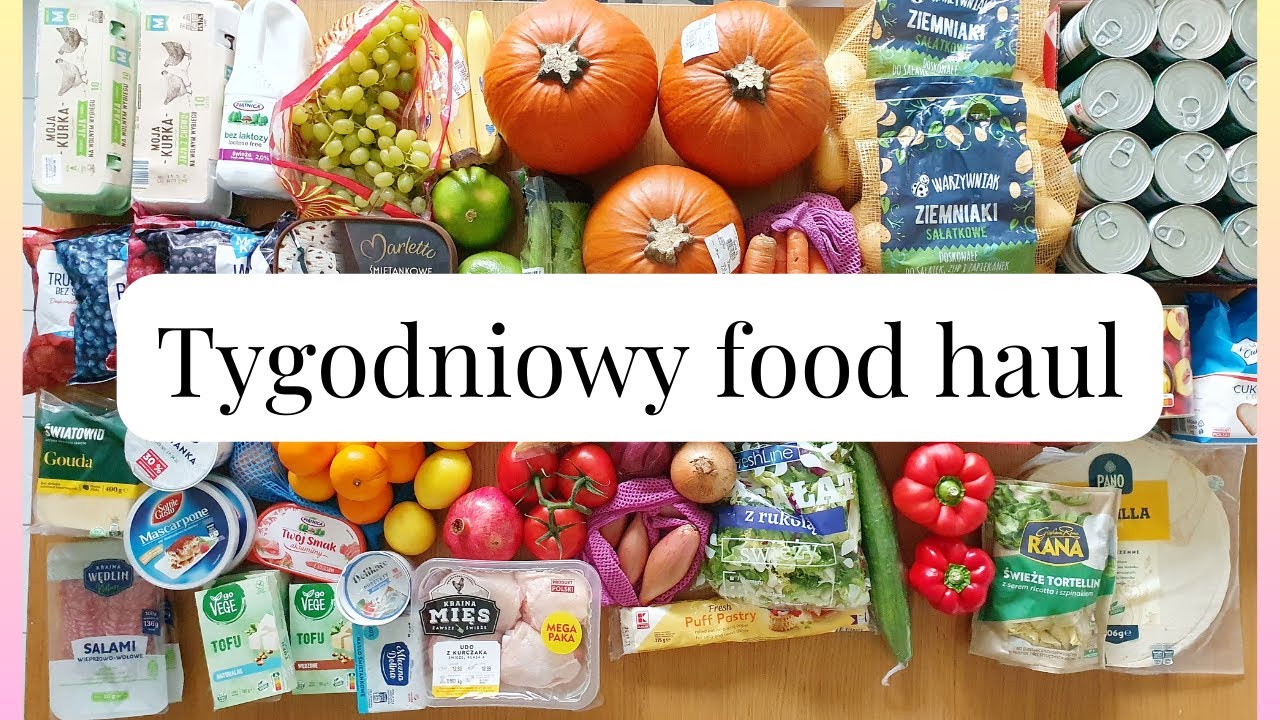 Dyniowy meal plan 🎃 | haul spożywczy na tydzień