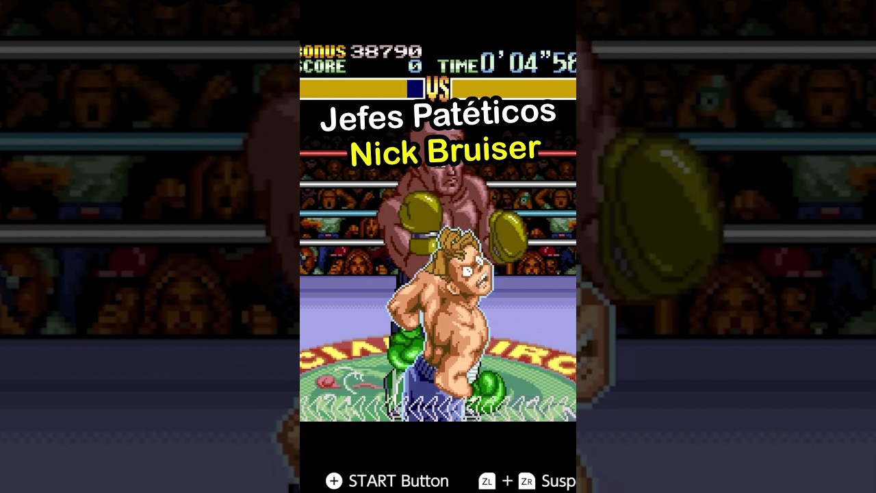 Jefes pat&eacute;ticos - Nick Bruiser (Super Punch-Out)