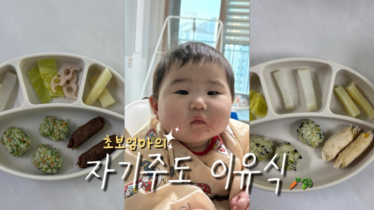 [이유식레시피]8개월아기의 자기주도이유식🥕🥦