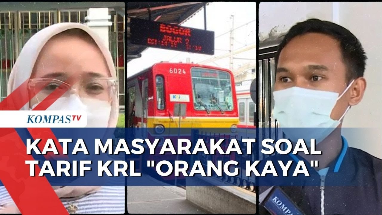 Menteri Perhubungan Ingin Bedakan Tarif KRL 'Orang Kaya', Apa Kata Masyarakat?