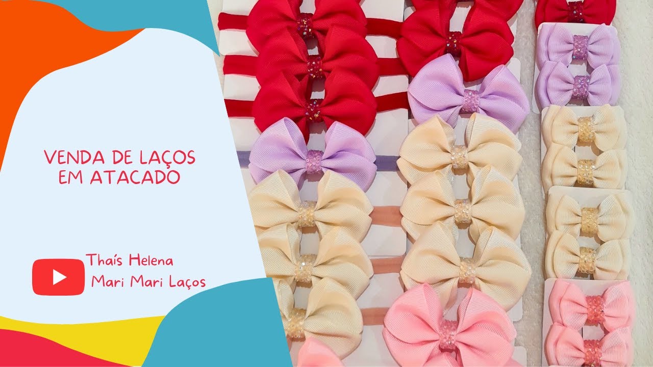 Como vender laços em atacado para lojas?