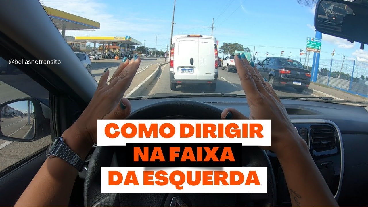 Como dirigir na faixa da esquerda - Dirigindo na rodovia pela primeira vez