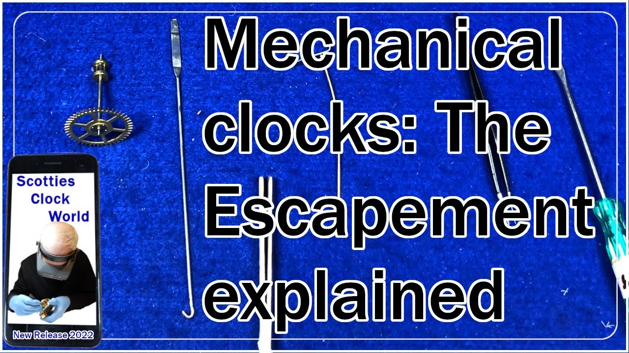 Spring Driven Mechanical Clocks: The Escapement Explained