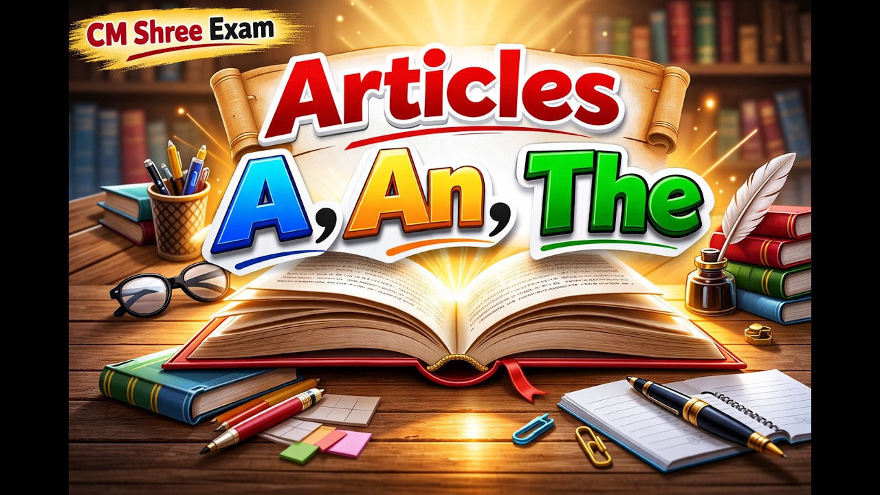 Articles for cm shree exam