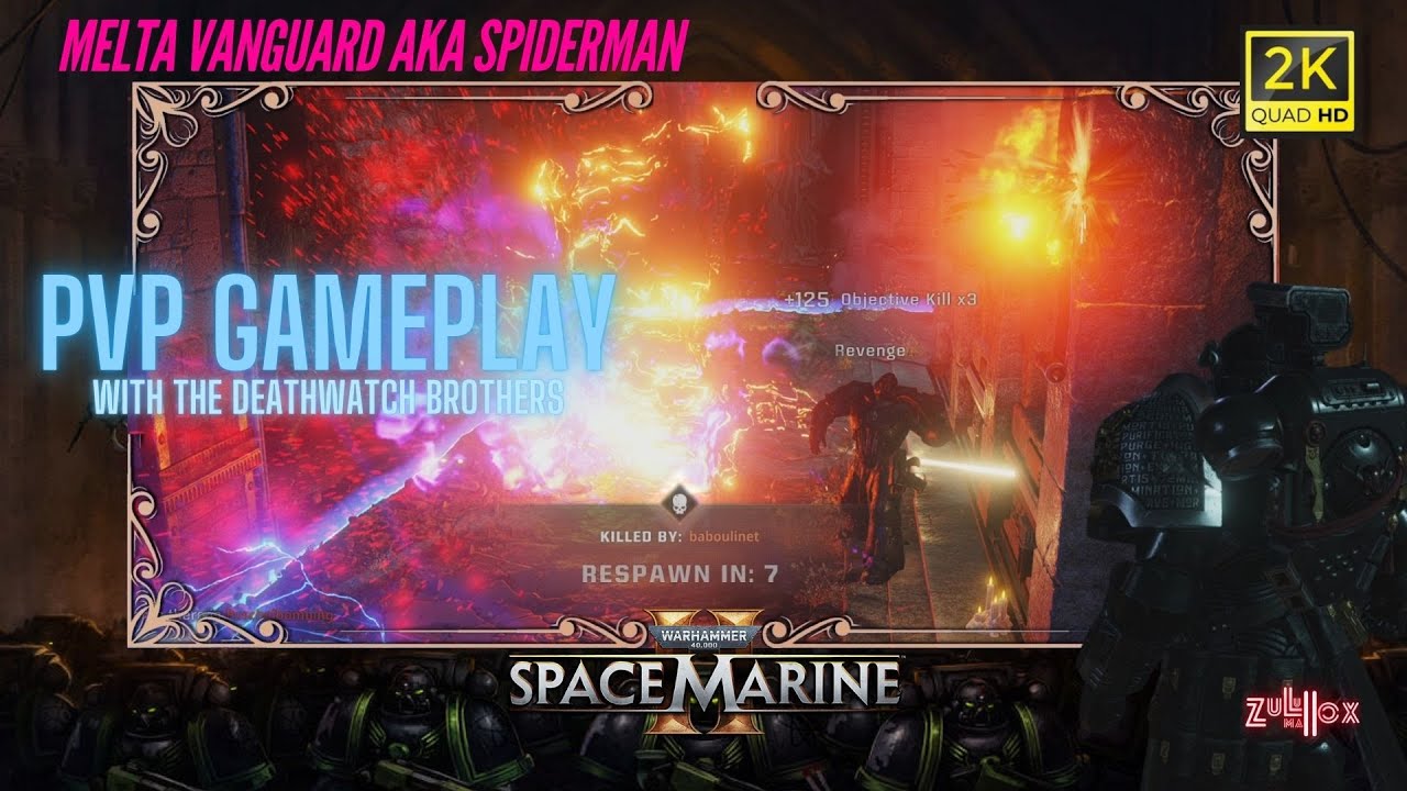 [EN] Part 2: Space Marine 2 PVP Gameplay (Melta Vanguard) #spacemarine2