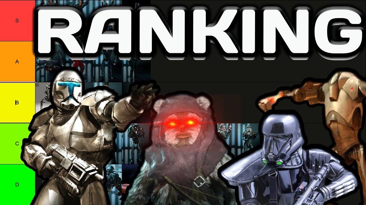 Ranking Every Reinforcement in Battlefront 2 (Tier List)