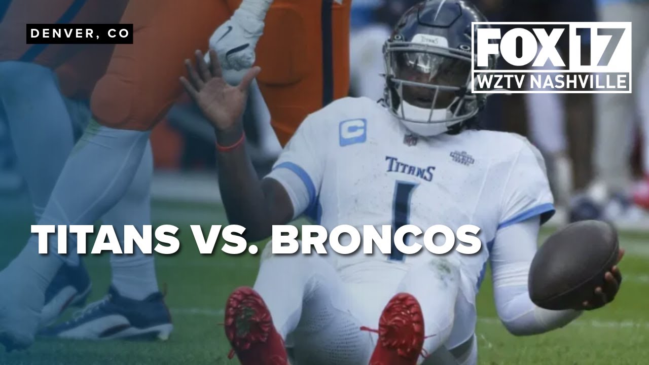 Denver's defense swarms top overall draft pick as Titans' Cam Ward loses NFL debut