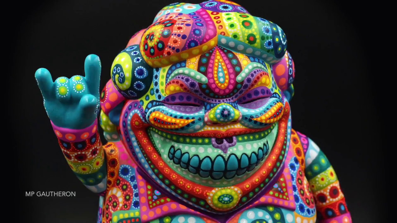 MC Grin Custom Ron english by mpgautheron