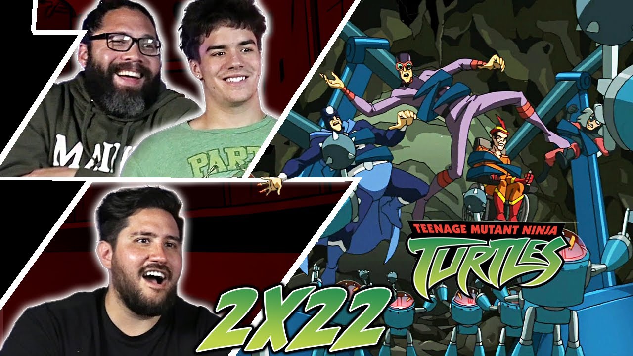 Teenage Mutant Ninja Turtles 2x22 REACTION! "Return of the Justice Force"