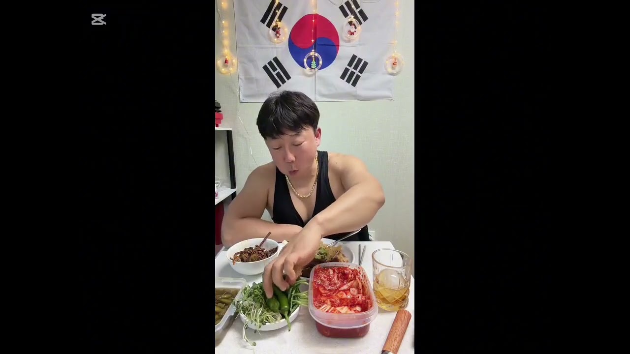 Пробуем корейскую кашу #мукбанк 