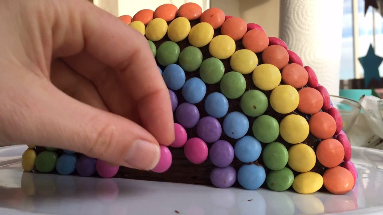 Gâteau arc-en-ciel