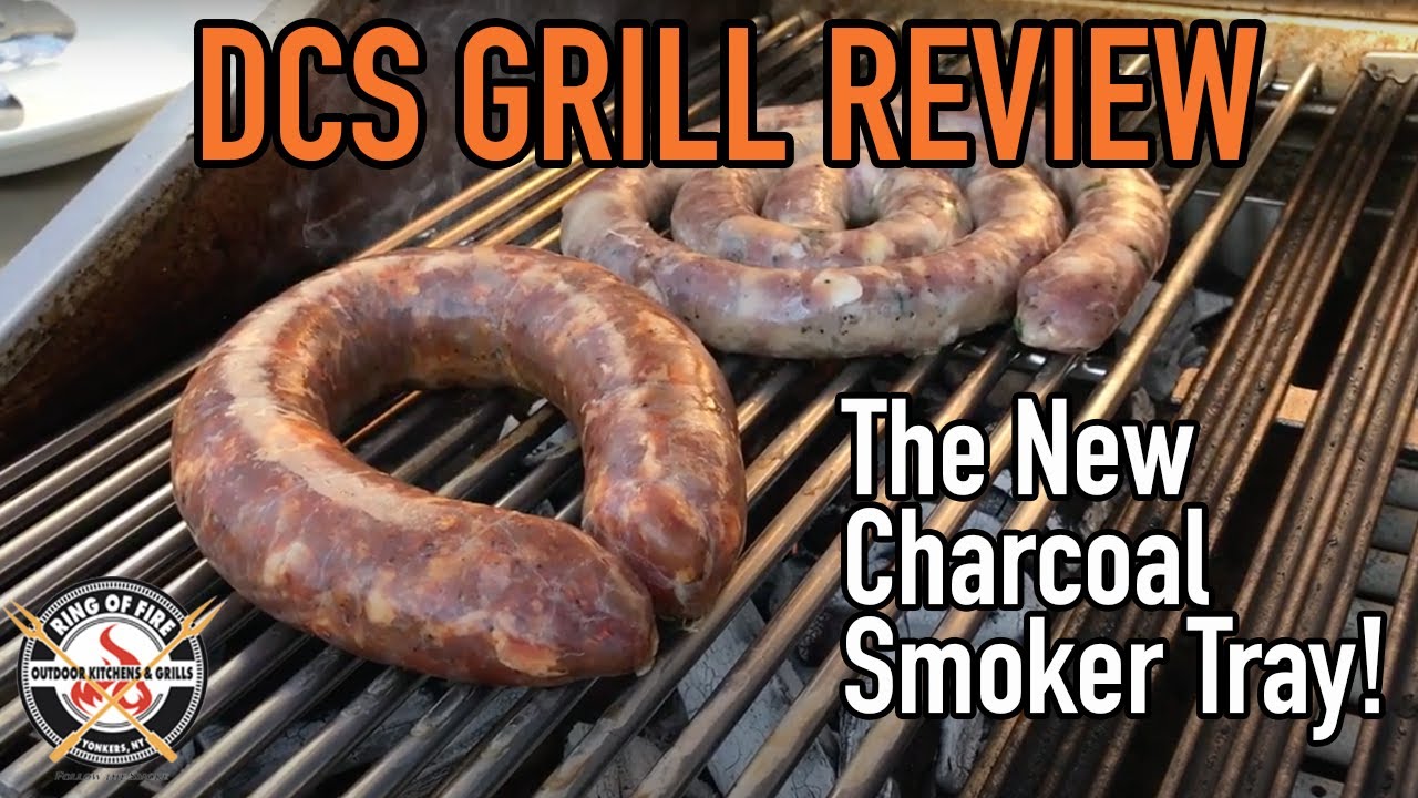 DCS Grill Review: First Review of the DCS Charcoal Smoker Tray
