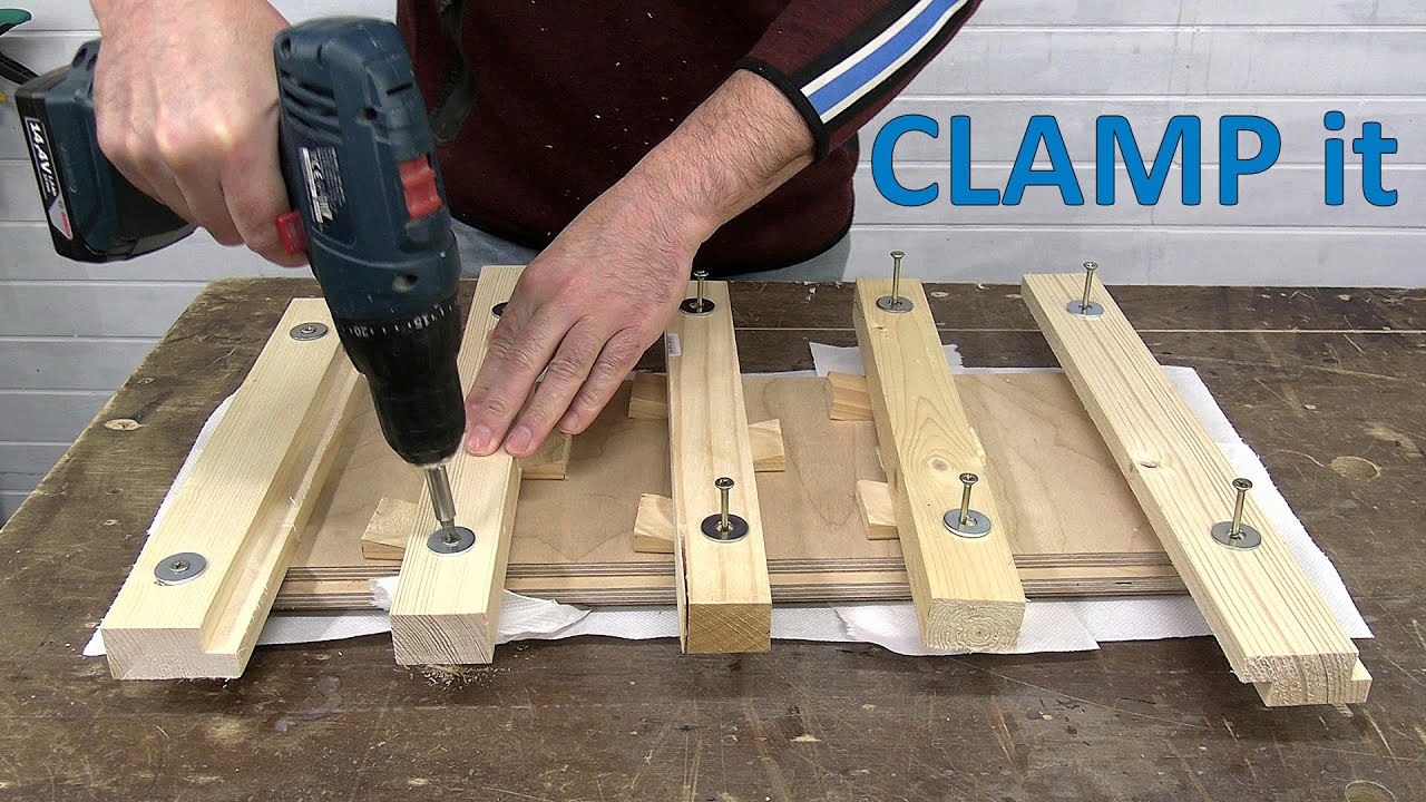 Tricks and Tips to Clamp Plywood Boards