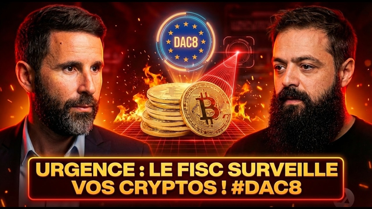 La fin du secret pour tes cryptos? Un avocat répond! DAC8