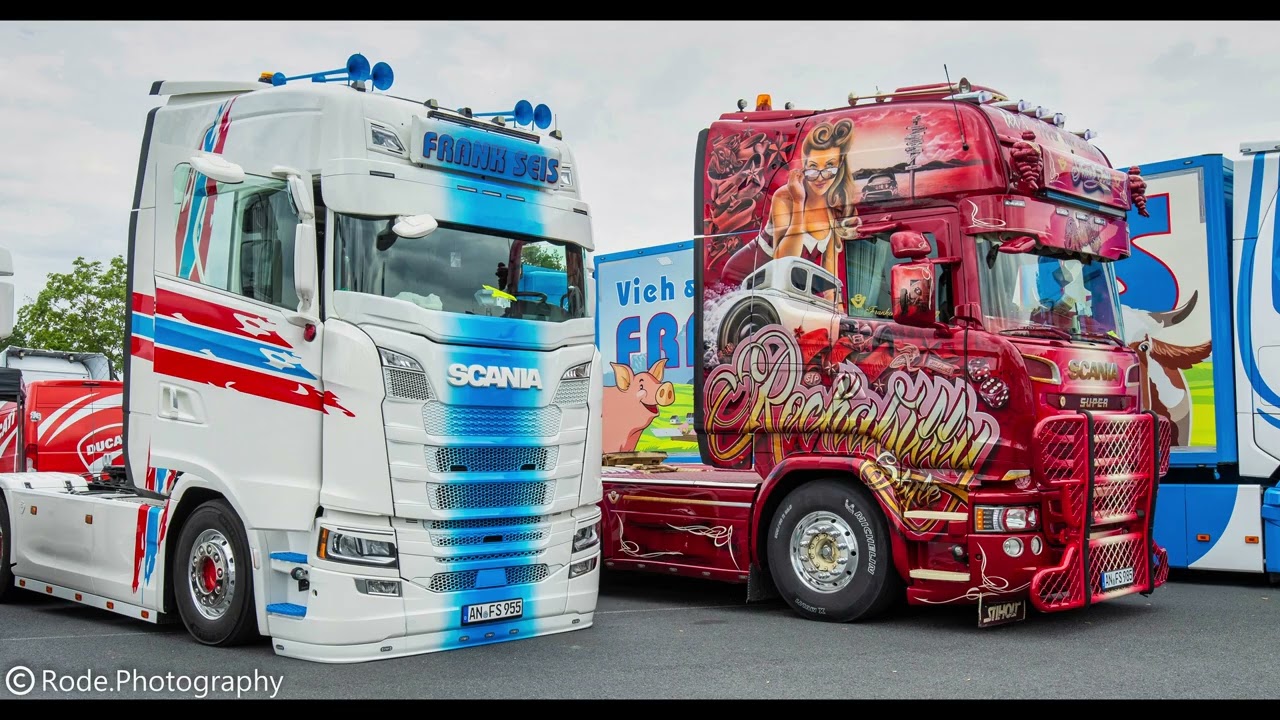 Country Festival Geiselwind 2022-Truckertreffen / Rode.Truckpics