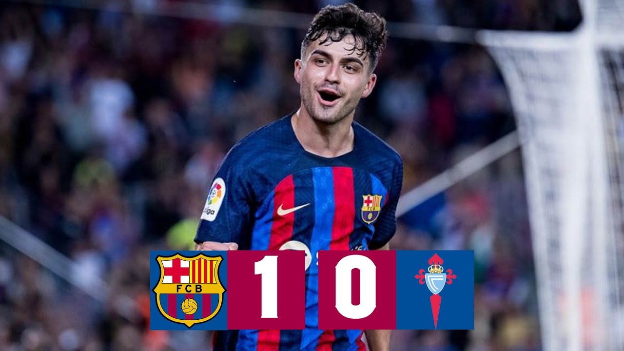 BARÇA 1-0 CELTA VIGO | LALIGA 2022/23 MD8