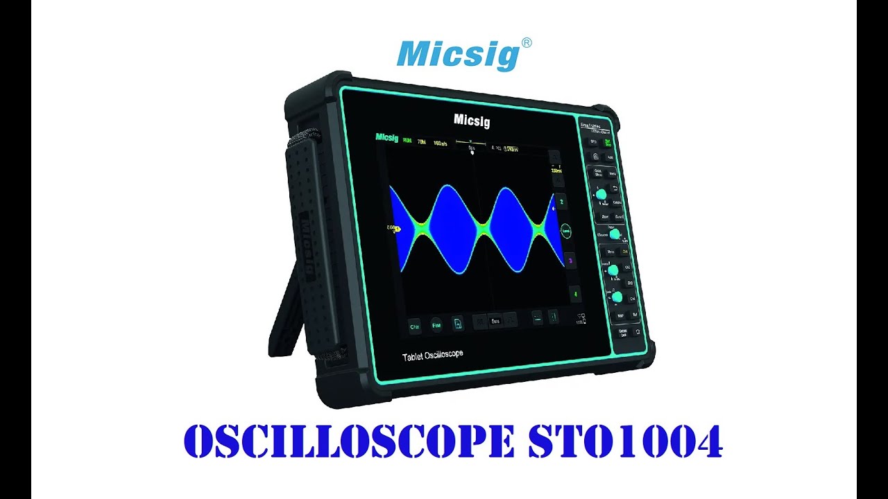 Cyrob : Revue du nouvel oscilloscope STO1004 Micsig