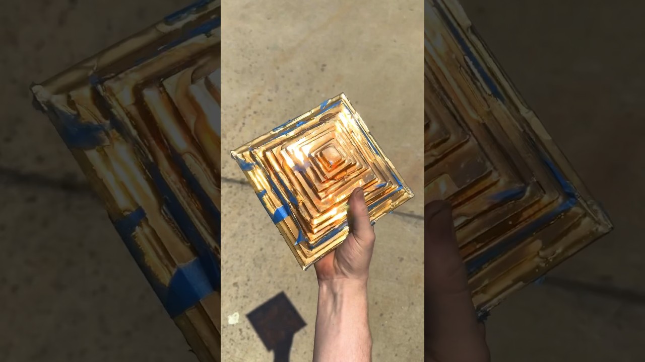 Making a Glass Pyramid