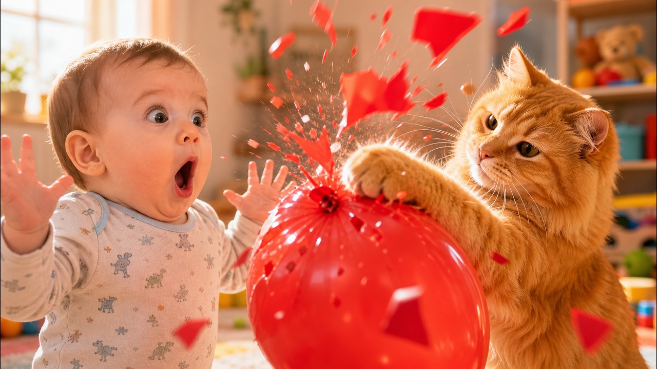 Funny Baby Moments with Cat & Dog 🐶👶 Non Stop Baby Laughing & Giggles Funny Dog & Baby