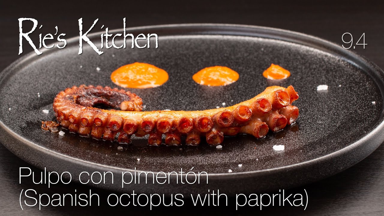 Pulpo con pimentón (Spanish octopus with paprika)
