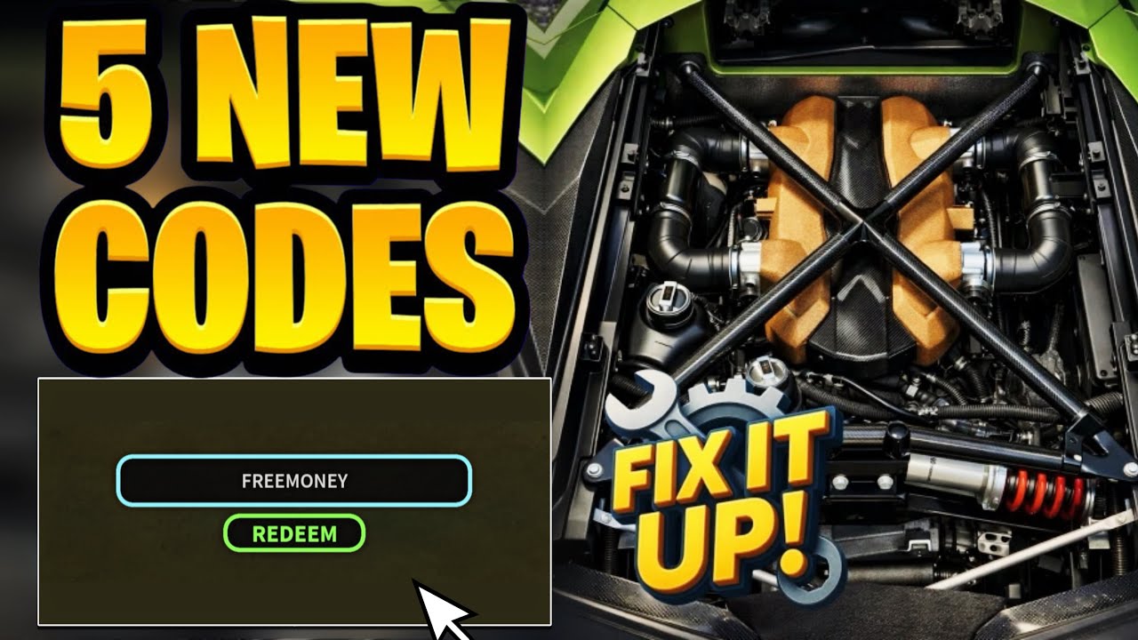 *NOWOŚĆ* Wszystkie działające KODY DO FIX IT UP W LUTYM 2026 | KODY ROBLOX FIX IT UP
