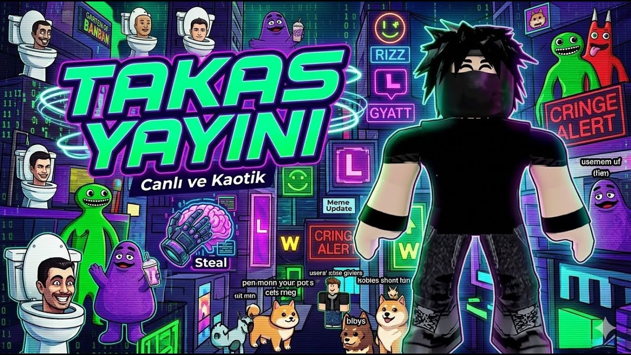 SAB TAKAS ROBUXA PET ALMA PVP CEKILIS EGLENCE GELIN LO