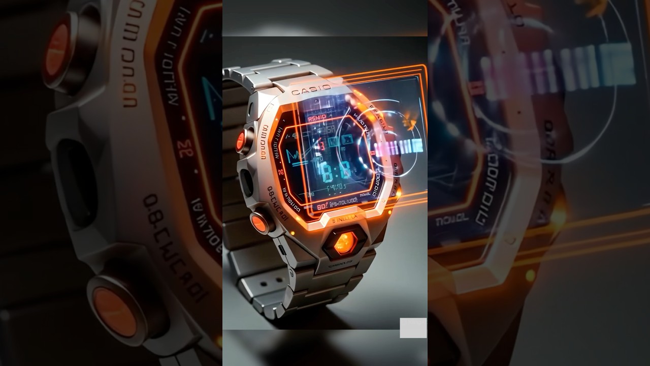 CASIO from other Galaxy !! #ai #innovation #casio #watches #future #digitalwatch