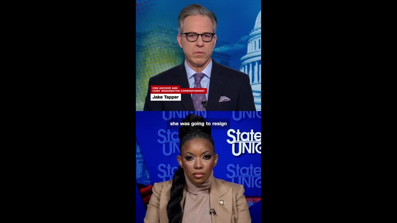 Jasmine Crockett responds to resignation announcement of Marjorie Taylor Greene