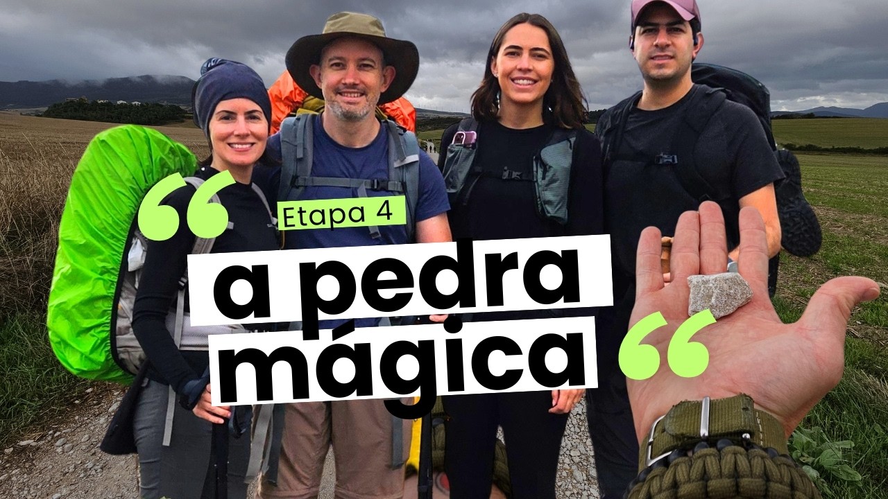 Caminho de Santiago: A Pedra Mágica no Alto del Perdón I Pamplona → Puente la Reina I Etapa 04