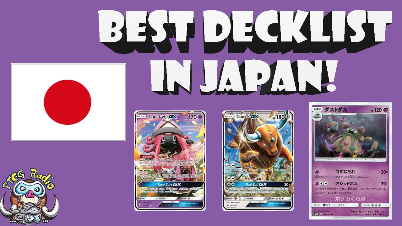 The Best Pok&eacute;mon Decklist in Japan (For Garbodor at least!)