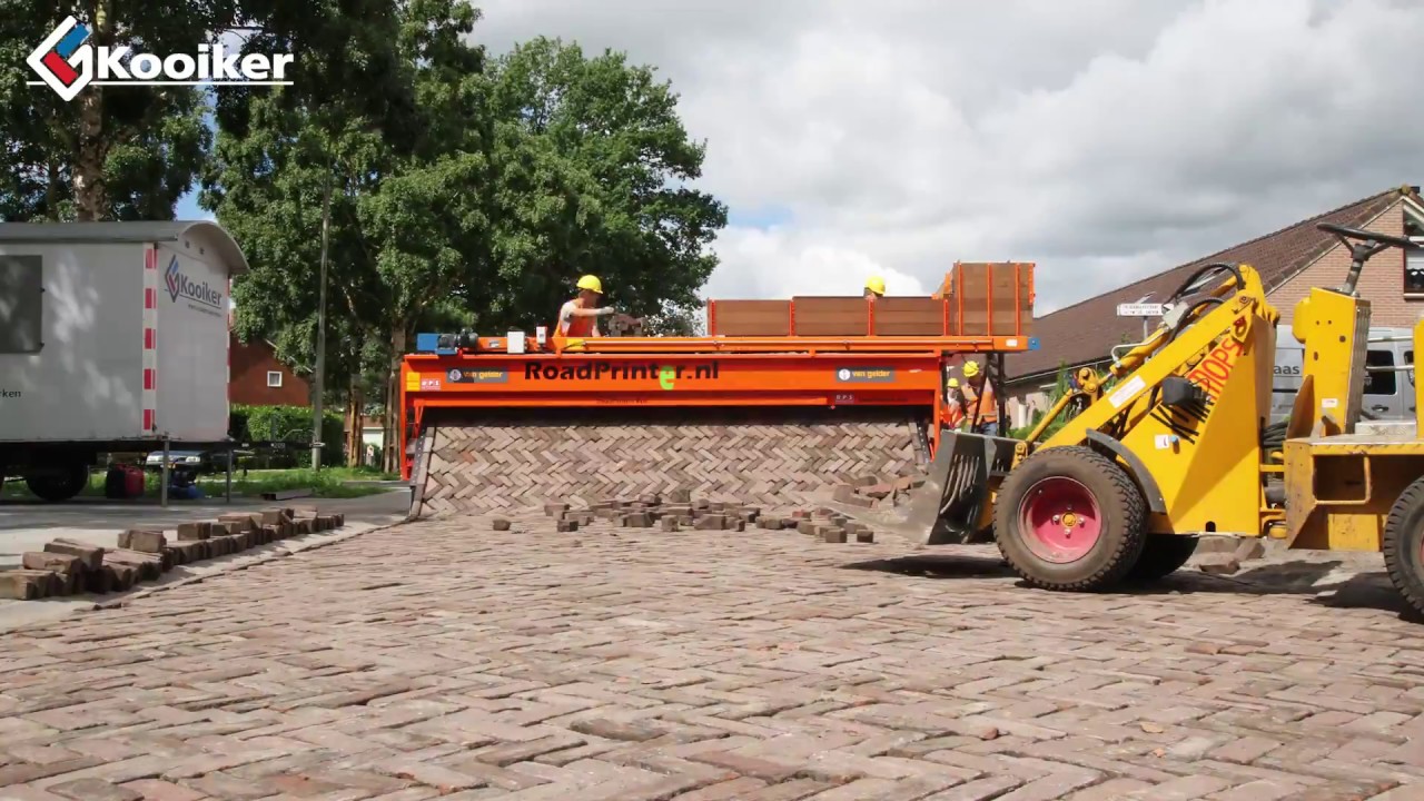 RoadPrinter Eco uitgevoerd met Zijtra