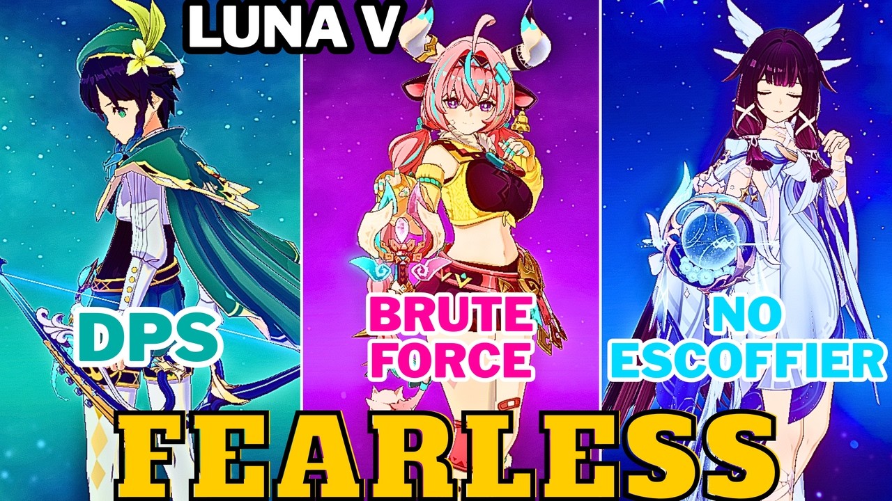 【Stygian Onslaught 6.4/Luna V】 C0 Venti x C0 Varesa x C0 Columbina | Fearless Difficulty 5