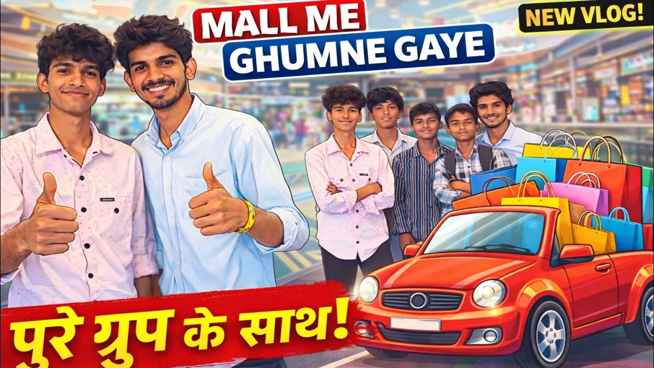 Shopping Nahi Sirf Timepass 😂 | Mall Day Out #MallVlog #MallMasti #DayOut #YouTubeVlogger #FunVlog