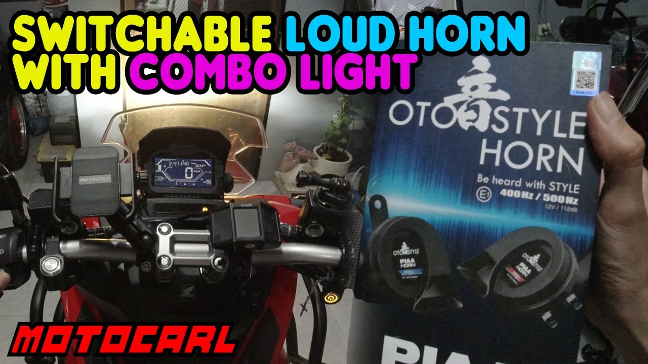 Pano mag wiring ng dual horn dual contact with combo light setup | Honda ADV150