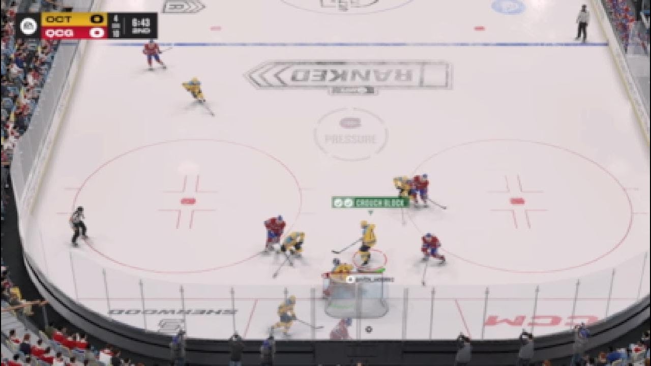 Film - NHL 26 HUT RANKED GAMEPLAY 2-1 Win
