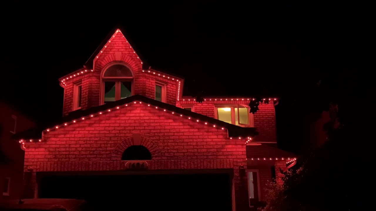 Happy Gemstone Lights Customer doing a demo