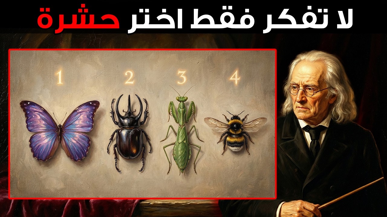 أيُّ حشرة اخترت؟ اكتشف ما الذي يكشفه اختيارك عن طبيعتك الداخلية – اختبار مستوحى من أفكار كارل يونج