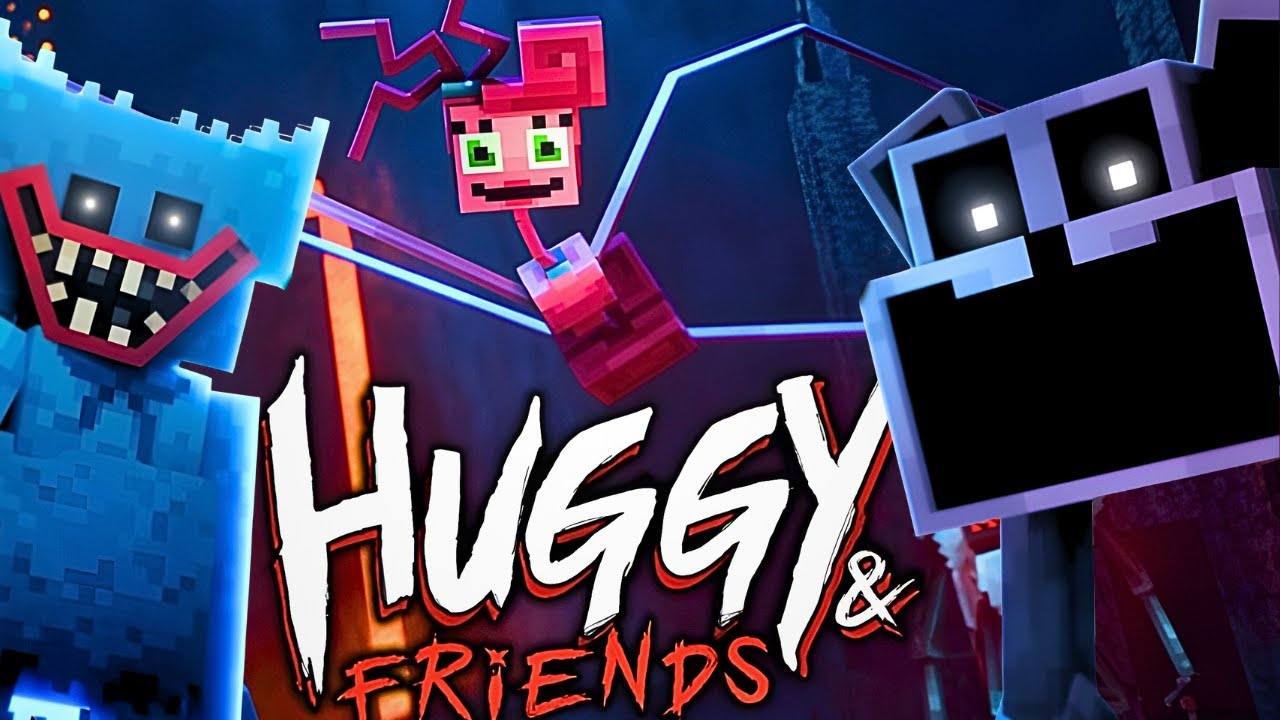 KIDNAPPED AND HUNTED BY MOMMY LONG LEGS & CATNAP (Huggy & Friends Addon)