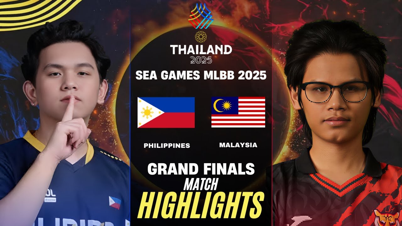 PHILIPPINES vs MALAYSIA HIGHLIGHTS SEA GAMES THAILAND 2025 MLBB GOLD MEDAL MATCH | PHI vs MAS