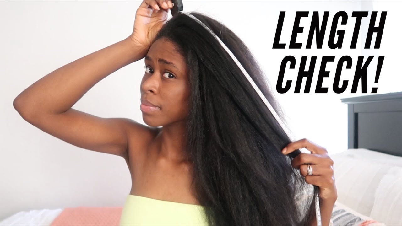 Length Check on Natural Hair