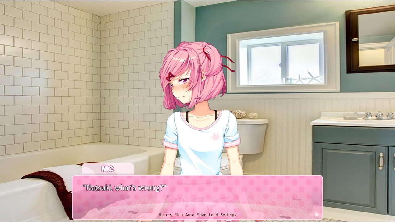 A month with Natsuki: Act XVIII - An empty smile