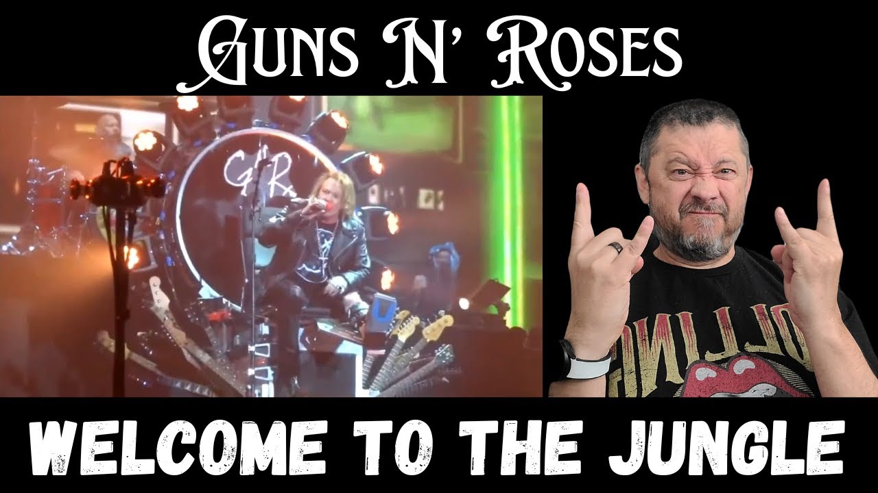 Видео первой реакции — Guns N' Roses — Welcome To The Jungle | ПРЯМОЕ ВРЕМЯ, Coachella, 2016