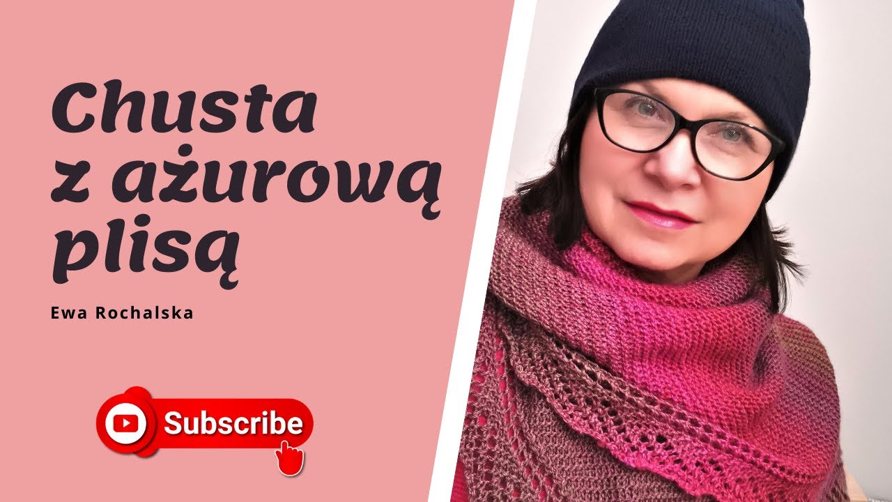 Chusta z ażurową plisą. Tutorial