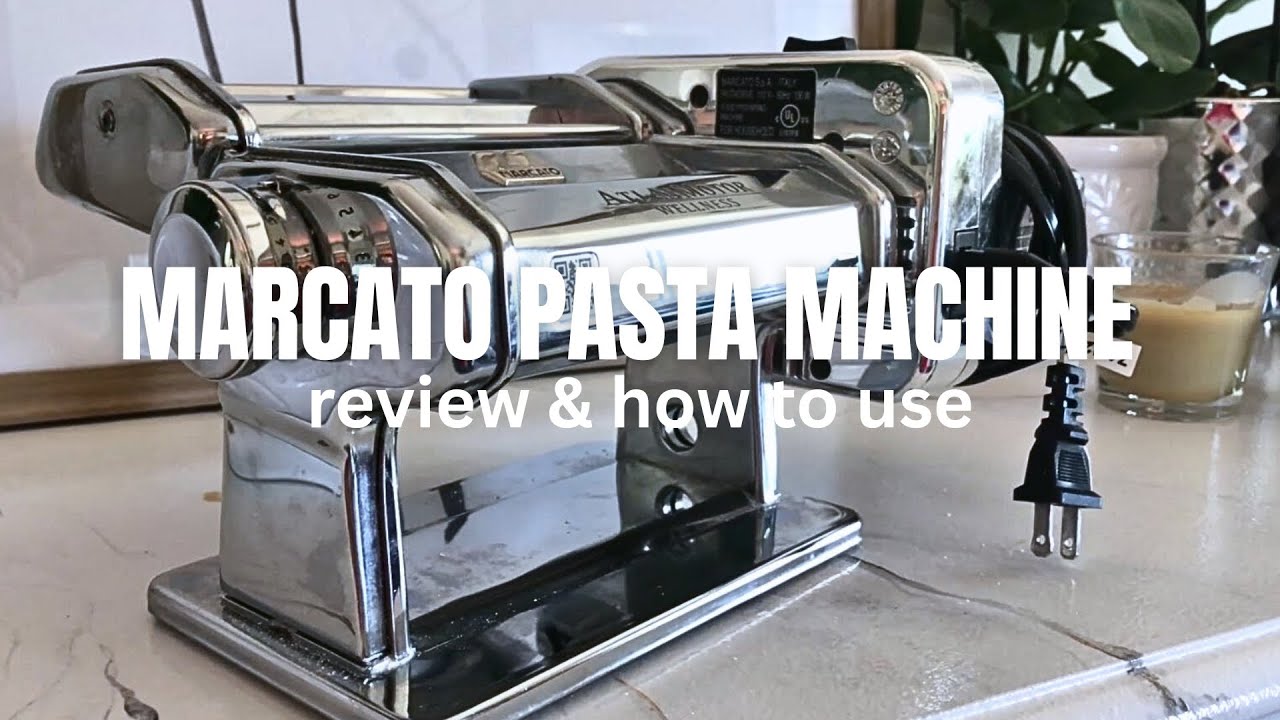How to Use the Marcato Pasta Atlas Machine Electric Motor Attachment REVIEW