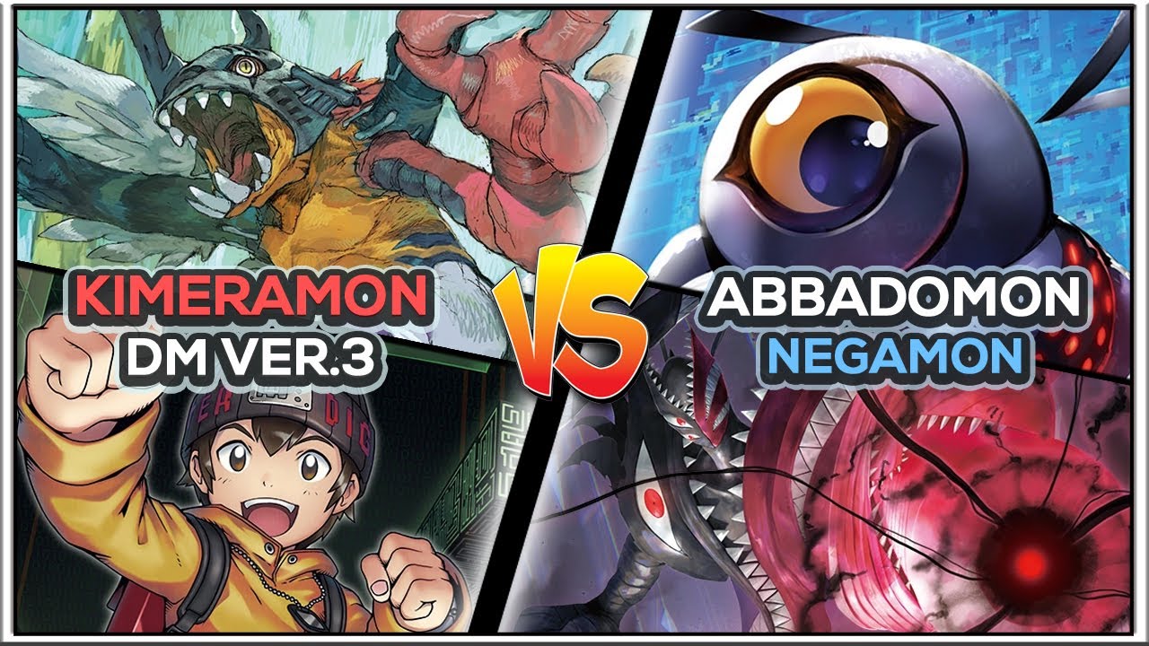 Abbadomon Core vs Kimeramon DM Ver.3 • EX09 Gameplay | DCGO | Digimon TCG