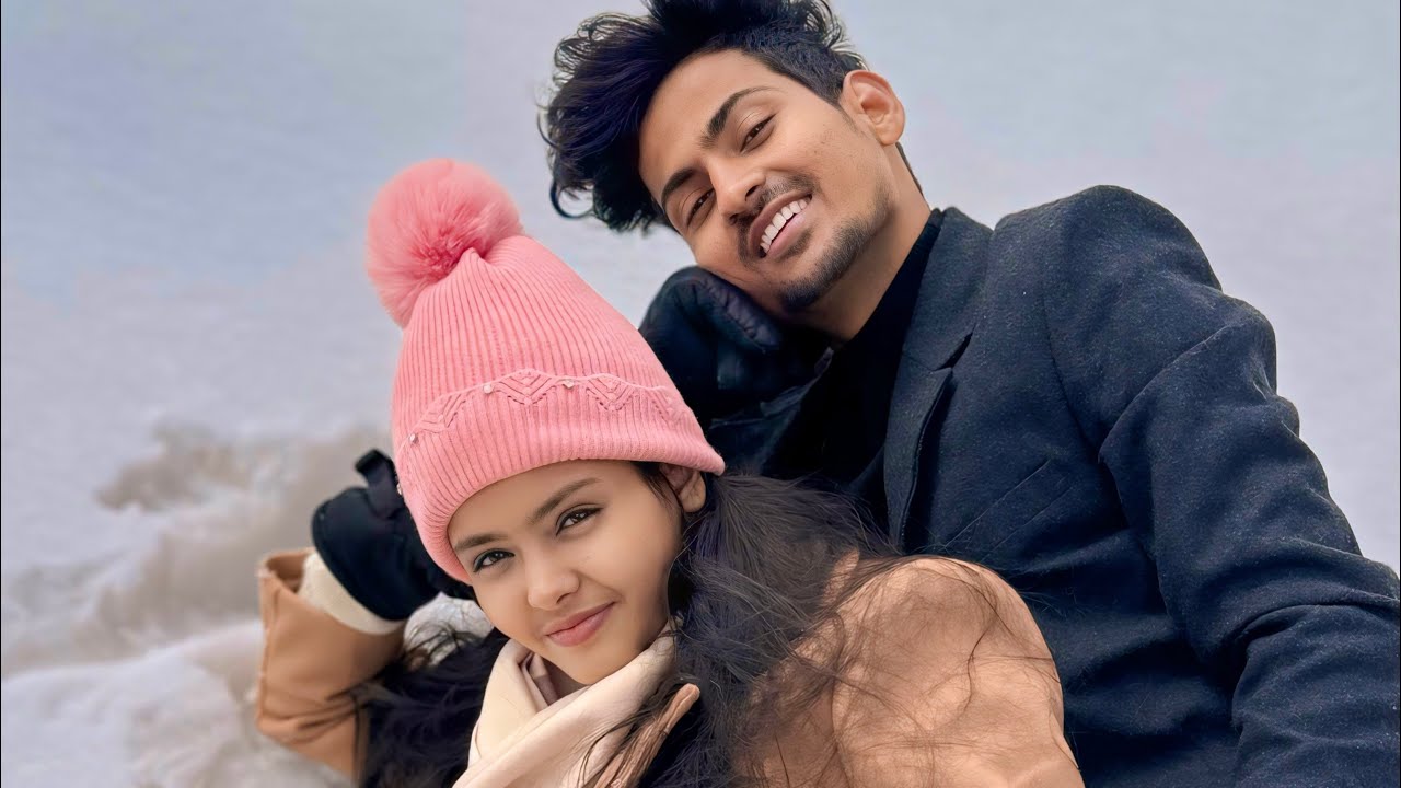 Shabnam Rone Lagi Thand Ke Karan😅Mera Ghutna V Chhil Gya Snow M🥺| PRASHANT RAJPUT | PRASV Creation