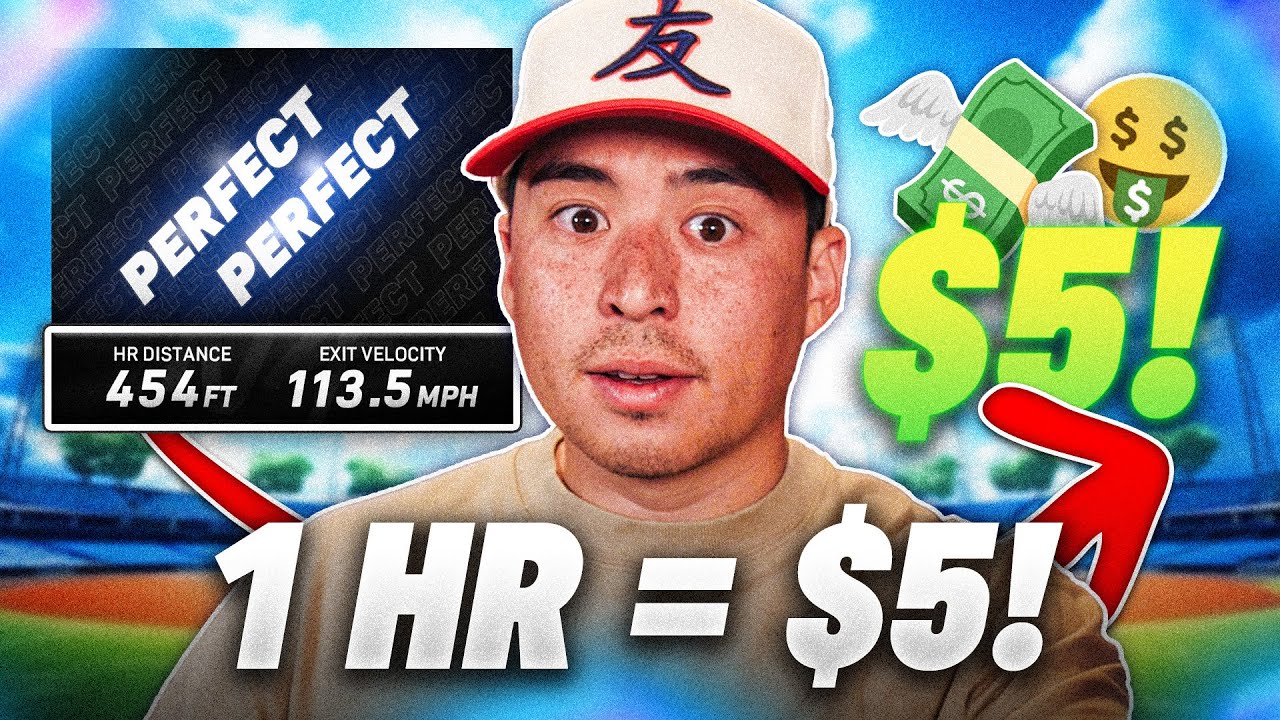 Every Home Run = $5! 😳
