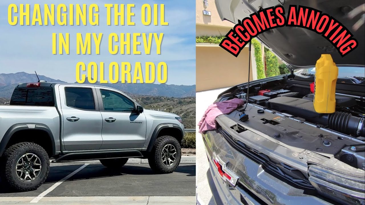 How To: Change Oil in CHEVY COLORADO / GMC CANYON (2023-Present Model)